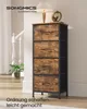 SONGMICS Kommode, Schrank, 4 Stoffschubladen, Produktbild-Vorschau 2