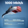 deleyCON 10x 0,25m CAT6 Patchkabel S/FTP PIMF Schirmung Produktbild-Vorschau 3