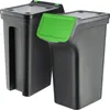 KADAX 4x poubelles 25 L Poubelles pour le tri sélectif Seau Voir les images du produit 10