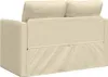 Rear view of a cream-colored sofa bed. Produktbild-Vorschau