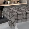 Tischdecke Karo Rustikal Karo Anthrazit 120x140cm Produktbild-Vorschau 2