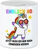 Endlich 80 Spardose Geburtstag Einhorn Lustig Spruch Frauen Produktbild-Vorschau 1