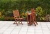 Merxx Gartenmöbel Set 3tlg., 2 Klappsessel, Klappentisch Produktbild-Vorschau 5