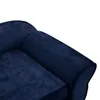The Living Store Pohovka pro psy Blue 72x45x30 cm plyšová Náhled obrázku produktu 8
