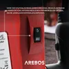 AREBOS Oberfräse mit Koffer, 1200 W, Ø 6 und 8 mm + Fräser Produktbild-Vorschau 7