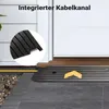 Wiltec Schwellenrampe bis 50 t, Rampe aus robustem Gummi Produktbild-Vorschau 7