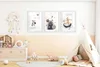Kinderzimmer Poster Fuchs Dachs Weltraum Deko für Kinder 3x Produktbild-Vorschau 7
