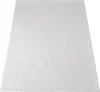 A white, round rug is shown from a slightly elevated angle against a white background. Produktbild-Vorschau