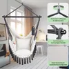DETEX® Hängesessel bis 150kg Belastbar mit Flaschenhalter Produktbild-Vorschau 4