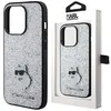 Karl Lagerfeld Feste Glitzer-Choupette-Logo-Metallpin-Hülle Produktbild-Vorschau 1