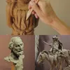 Kurtzy Holz Modellierwerkzeug Ton Set (10er-Pack) 14,4-16 Produktbild-Vorschau 13