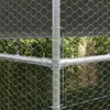 vidaXL Hühnerkäfig 4 Stk. Silber 800 x 200 x 200 cm Produktbild-Vorschau 3