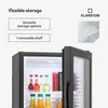 Klarstein Chladnička, mini chladnička so sklenenými Náhľad obrázku produktu 5