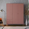 Forte SHERBROOKE Kleiderschrank 150 160, Skandi-Stil, Produktbild-Vorschau 10