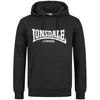 Lonsdale Herren Hoodie Wolterton black/white XXL Produktbild-Vorschau 2