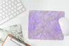 MuchoWow® Mauspad Mousepad Marmor - Lila - Muster 23x19 cm Produktbild-Vorschau 5