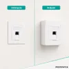ProfiPatch Netzwerkdose Datendose Unterputz Cat.6A 500MHz Produktbild-Vorschau 7