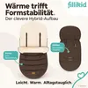 Fillikid Winterfußsack Hybrid Daune Exclusiv Produktbild-Vorschau 4