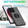 Motorola Edge 30 Ultra Hülle, Ring Halter Ständer Matte Produktbild-Vorschau 5