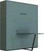 Schrankbett M3 (55cm Tiefe) 160x200cm Vertikal Steingrün  Produktbild-Vorschau 1