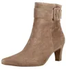 Paul Green Stiefelette Stiefelette Veloursleder Produktbild-Vorschau 1