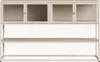 Sideboard 'Säkylä' mit 4 Glastüren 2 Innenfächern und 1 Produktbild-Vorschau 5