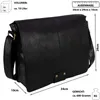 Umhängetasche Flugbegleiter Schultertasche Messenger Damen Produktbild-Vorschau 2