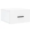 vidaXL Tables de chevet murales 2 pcs. Blanc 35x35x20 cm Voir les images du produit 5