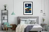 MuchoWow® Gerahmtes Poster Nacht - Gold - Marmor - Abstrakt Produktbild-Vorschau 7