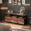 108 cm LED-TV-Ständer, Tischplatte in Tigerholzoptik, 3 Produktbild-Vorschau 4