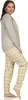Damen Pyjama langarm, Schlafanzug mit Karo-Muster - 112 201 Produktbild-Vorschau 3