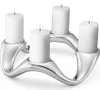 Georg Jensen COBRA ROUND CANDLEHOLDER STAINLESS STEEL, Produktbild-Vorschau 2