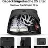 Wiltec 3 in 1 Gepäckträgertasche schwarz, Fahrradtasche Produktbild-Vorschau 4