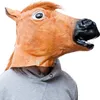 Origineel paardenmasker in bruin, geschikt voor carnaval, Productafbeelding-voorbeeld 2