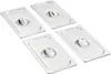 Deckel für GN 1/3 Behälter 4 Stk. Edelstahl Produktbild-Vorschau 1