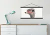 MuchoWow® Textilposter Strauß - Tiere - Kinder - Jungen - Produktbild-Vorschau 3