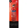 Smartwares Pulver-Feuerlöscher BB1 1 kg Klasse ABC Stahl Produktbild-Vorschau 24