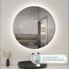 LED Badspiegel Rund 60cm mit Beleuchtung Badezimmerspiegel Produktbild-Vorschau 2