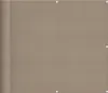 vidaXL Balkónová zástena Taupe 90x700 cm 100 % Náhľad obrázku produktu 1