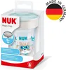 A NUK Magic Cup is shown in its retail packaging, with a German flag indicating it's made in Germany. Podgląd zdjęcia produktu