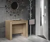 Dmora Consolle Allungabile Abicitren 51x90x78h cm Marrone Anteprima dell’immagine prodotto 5