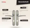 DOMINO Türgriff 72 Drückergarnitur PZ - Profilzylinder Set Produktbild-Vorschau 7