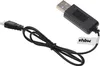 vhbw USB Ladekabel kompatibel mit Carrera CRC X1 (503001), Produktbild-Vorschau 1