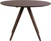 Miliboo - Design-Esstisch rund Nussbaum D106 WALFORD Produktbild-Vorschau 3