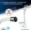 tecuro 75 cm Brauseschlauch EASY 1/2 Zoll Drehkonusmutter x Produktbild-Vorschau 5