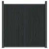 vidaXL Zaunelement Grau 526x186 cm WPC Podgląd zdjęcia produktu 4