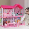 MalPlay Kinderpuppenhaus Rosa, Puppenhaus Villa für Produktbild-Vorschau 8