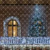 Jiubiaz LED Lichternetz Deko Lichtervorhang Produktbild-Vorschau 7