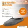 PANTOFFELMANN Filzpantoffeln Filzsohle Herren Damen Produktbild-Vorschau 2