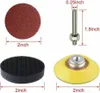 200X kulaté brusné kotouče na suchý zip 50 mm brusný papír Náhled obrázku produktu 4